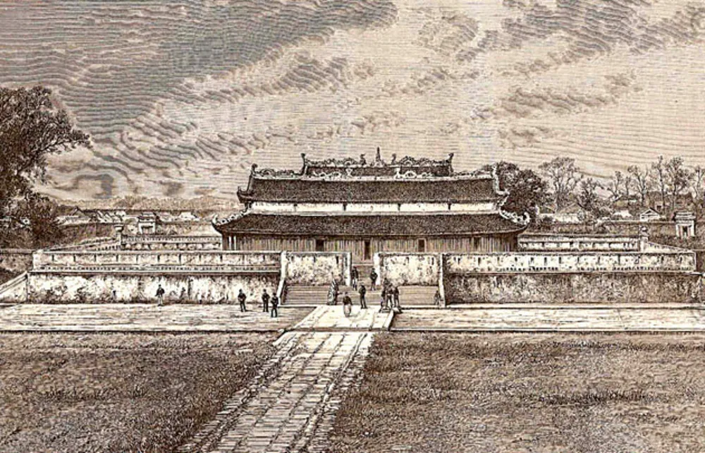 Điện Kính Thiên thời nhà Lý (tái hiện)