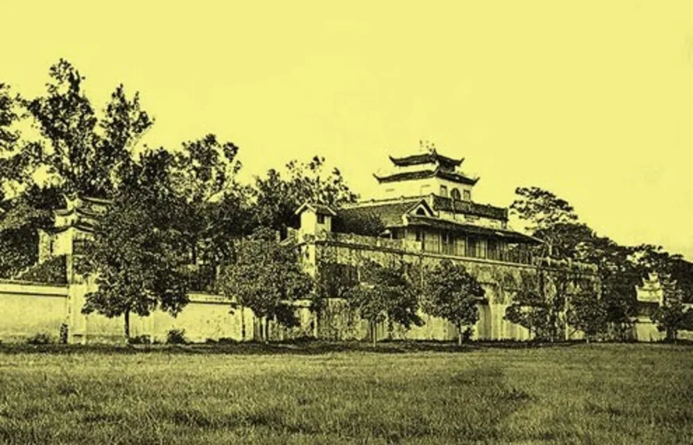 Hoàng Thành Thăng Long bị tàn phá thời Minh (tái hiện)