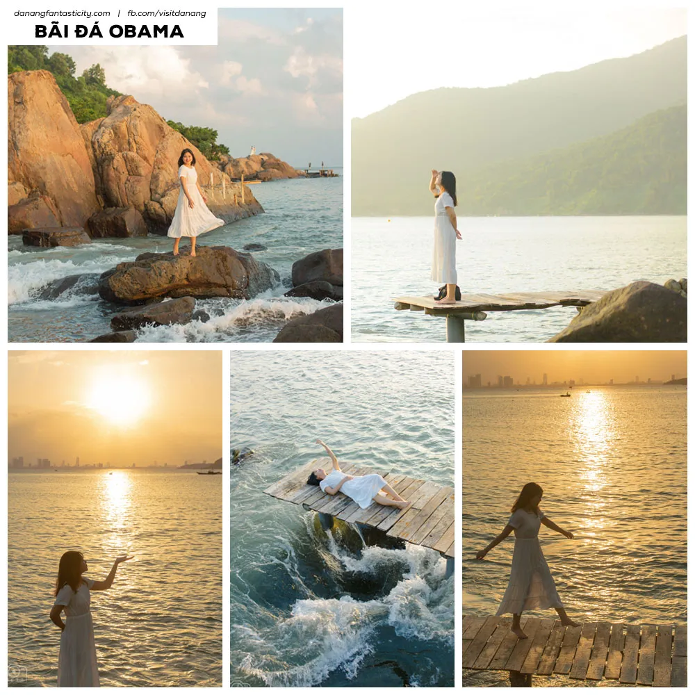Obama Rock Beach, Son Tra Peninsula