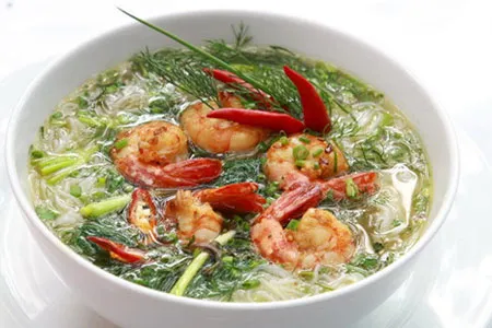 Bun tom Chau Truc, a famous noodle soup in Quy Nhon