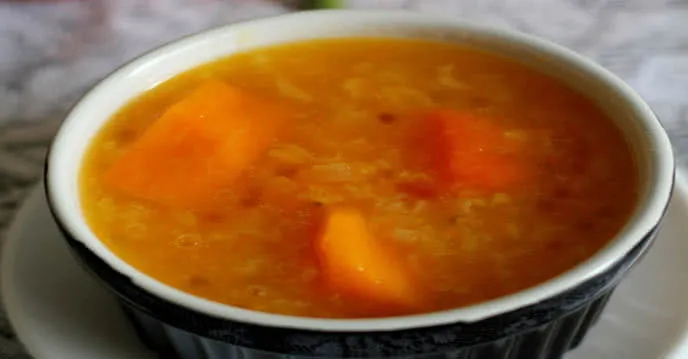 Chè bí đỏ - Vị ngọt bùi của bí đỏ
