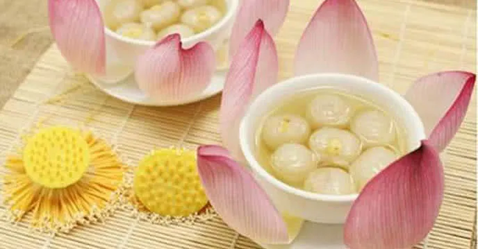 Chè sen long nhãn - Sự hòa quyện giữa hương thơm và vị ngọt