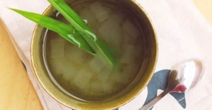 Chè nha đam - Sự mát lành trong từng miếng nha đam