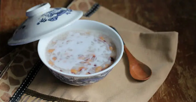 Chè đậu trắng nước cốt dừa - Vị ngọt dịu nhẹ, béo ngậy