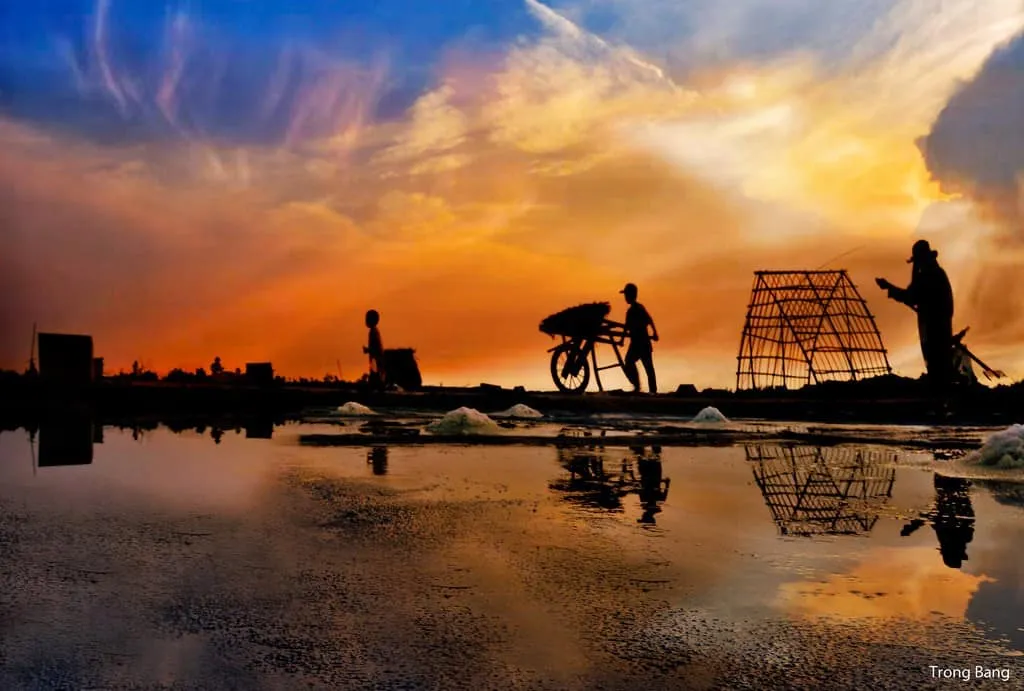 Unforgettable sunset beauty. Photo credit: baomoi