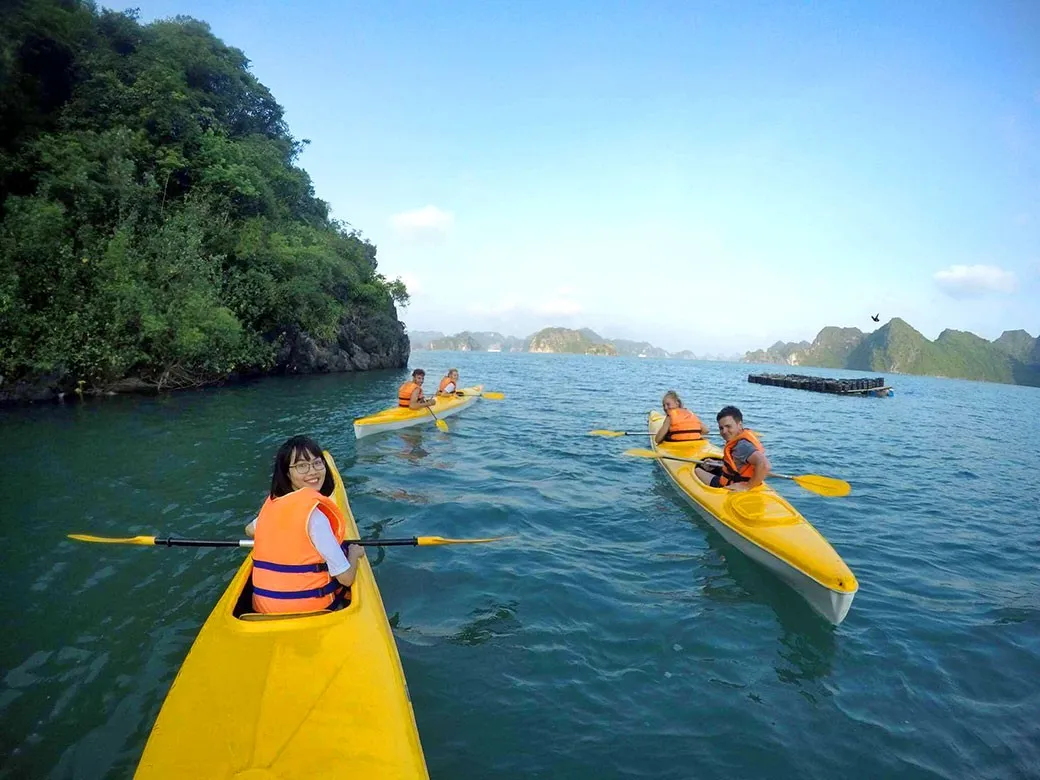 Kayaking at Luon Cave is an unmissable experience