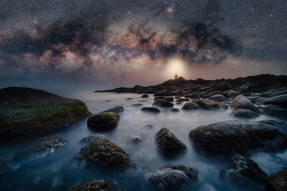 Ganh Den in Phu Yen, Vietnam, an ideal spot for Milky Way viewing and astrophotography