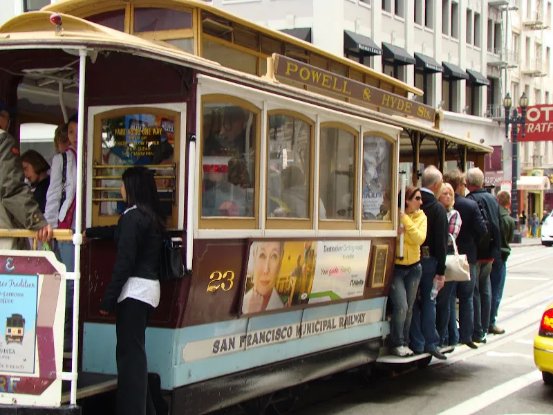 Khám phá San Francisco trên xe điện cáp