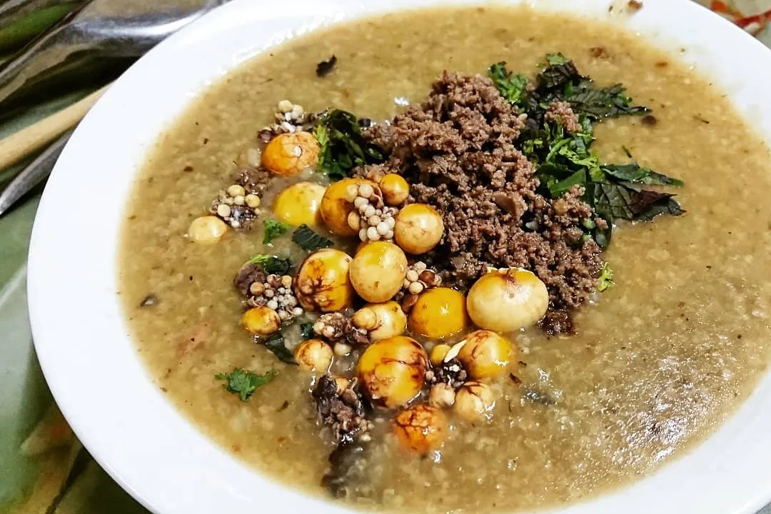 Au Tau porridge is a famous and delicious dish in Ha Giang