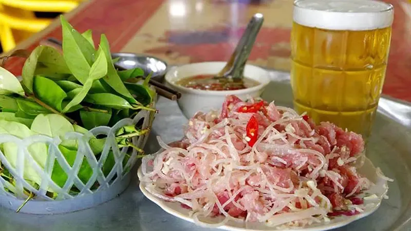 Yen Mac fermented pork roll, a Ninh Binh specialty