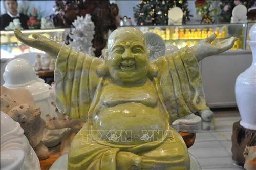 A Buddha statue model favored by many customers.