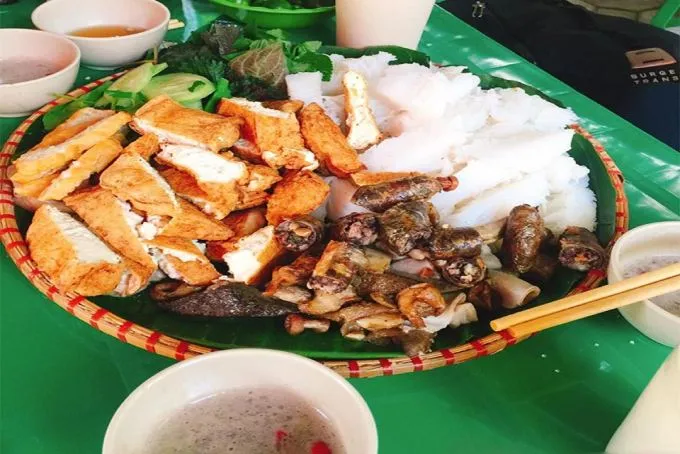 Bun Dau Mam Tom Hanoi Ziu Ganh