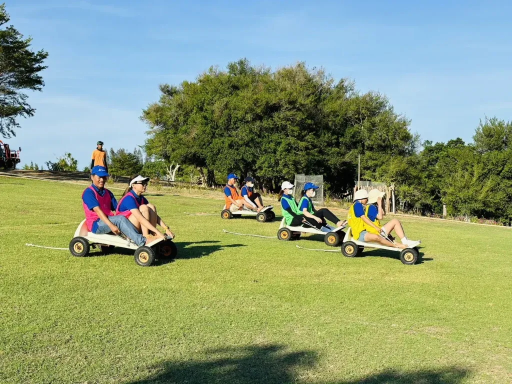 Adventure play area at Tanyoli