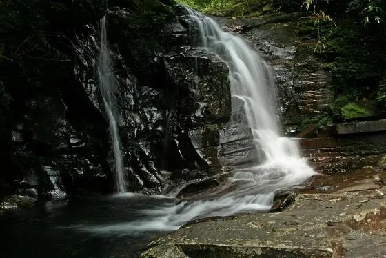 Tri Sao Waterfall in Bach Ma National Park