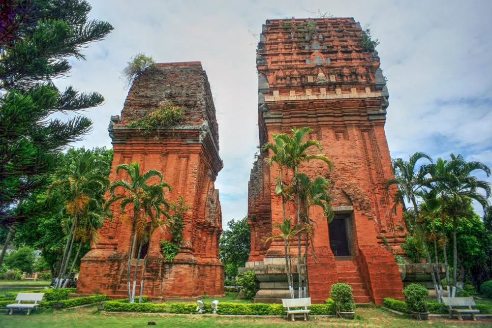 Twin Towers, a famous tourist spot in Quy Nhon