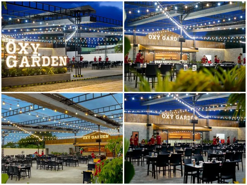 Oxy Garden Restaurant - Spacious and modern space