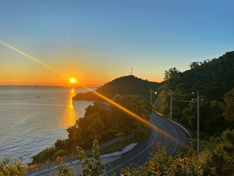 Cat Ba Island Coastal Road