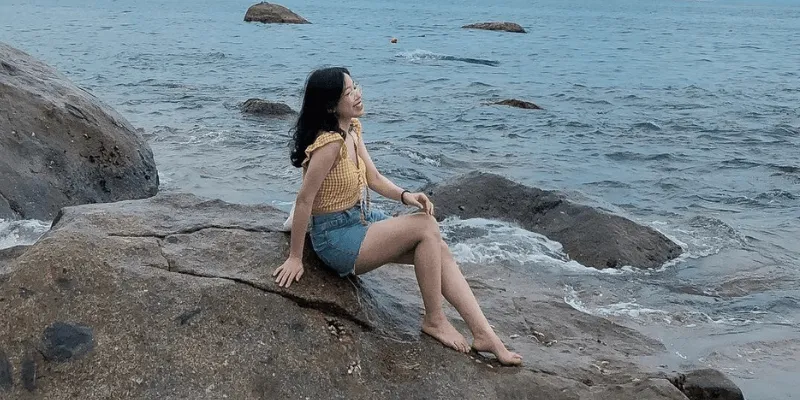 Bai Rang beach preserving its pristine and simple beauty.