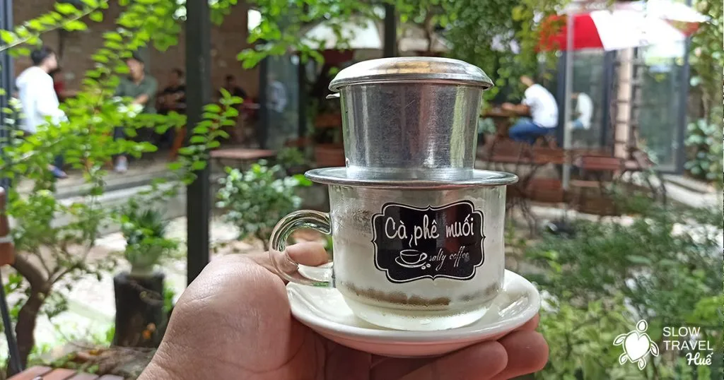 Have you ever enjoyed "salted coffee" on a rainy day?