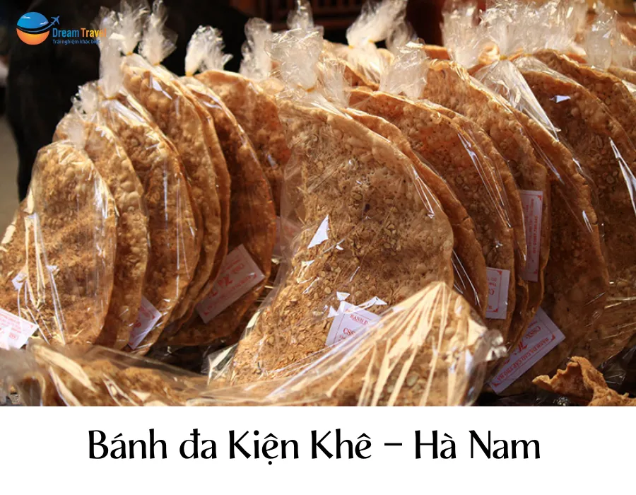 Bánh đa Kiện Khê, đặc sản Hà Nam với hương vị giòn tan, thơm bùi đặc trưng