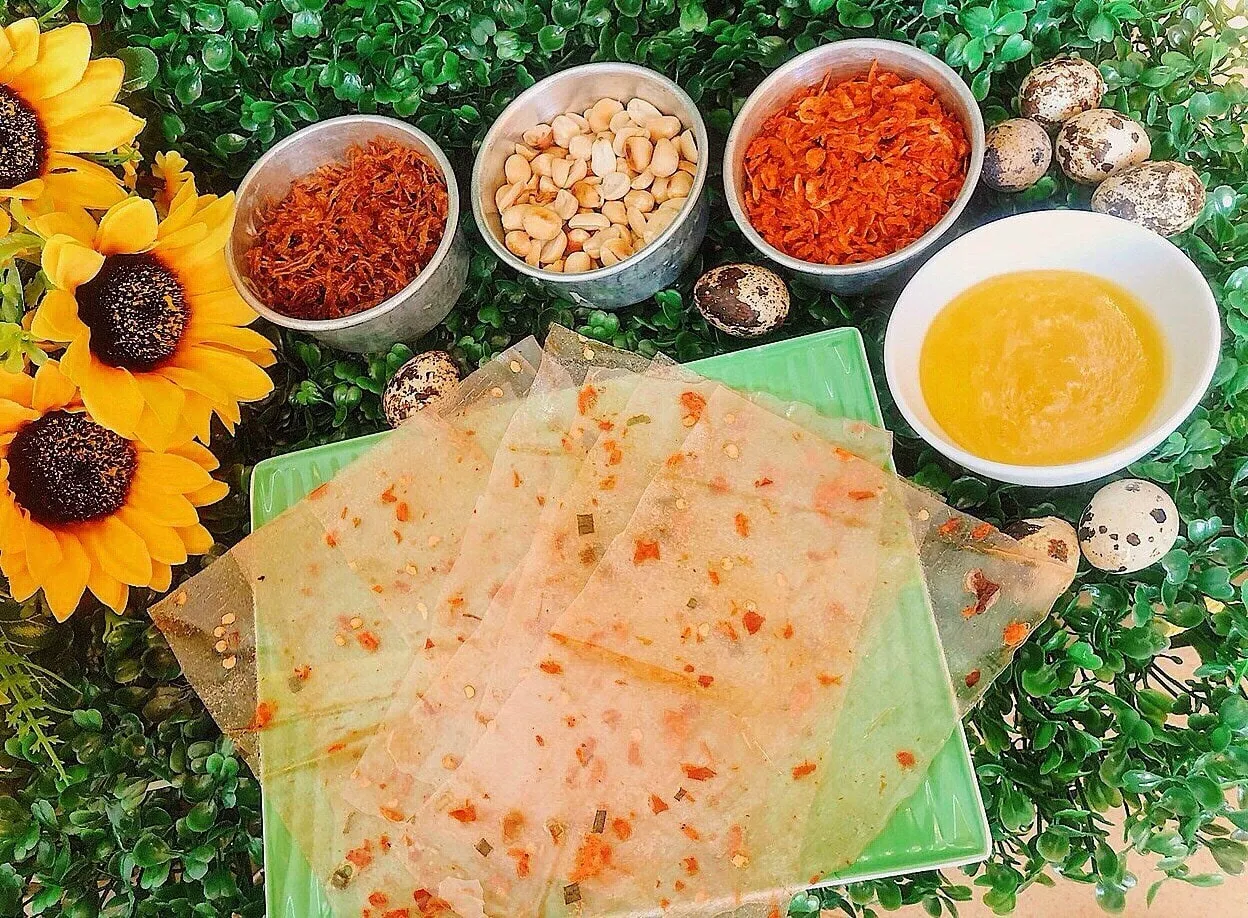 Bánh Tráng Cuốn - Món Ăn Vặt Được Yêu Thích Tại Ăn Vặt Mồi