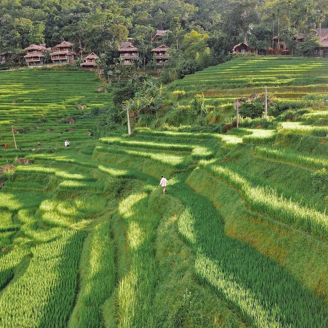 Bể bơi vô cực độc đáo tại Pù Luông Retreat