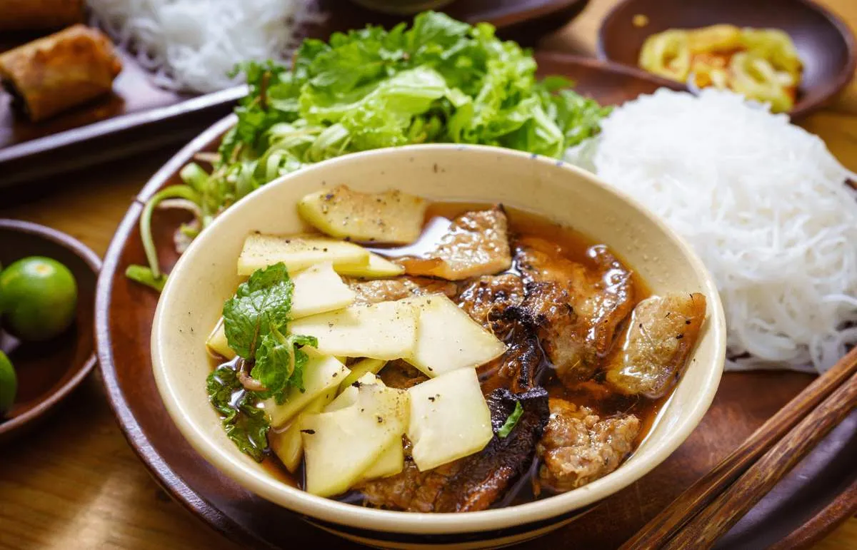 Bun Cha Huong Lien became famous after being enjoyed by President Obama