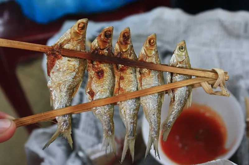 Ba Be Lake Grilled Fish