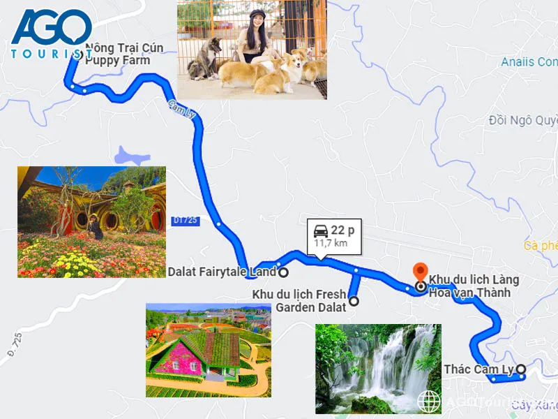 Tourist attractions near Van Thanh Flower Village