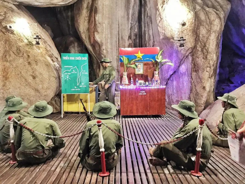 Revolutionary base inside Tuc Dup Hill (Photo: Collected)