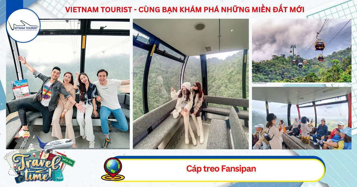 Fansipan cable car conquering the Roof of Indochina