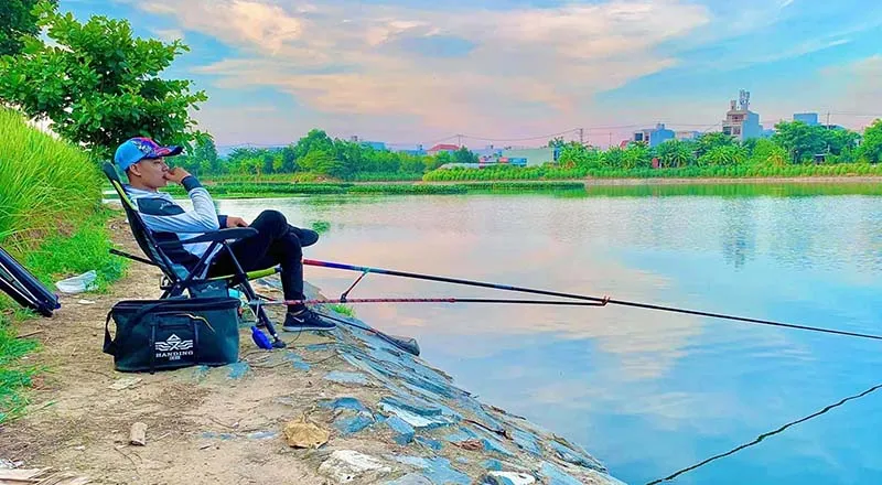 Fishing helps to relax and relieve stress effectively
