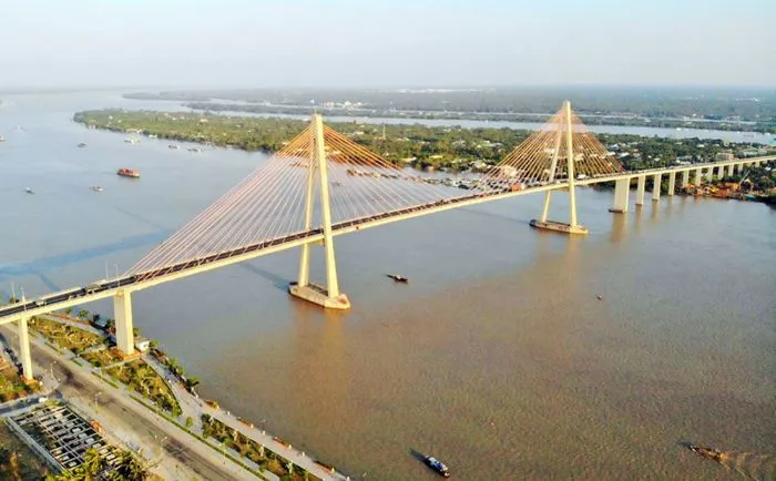 Rach Mieu Bridge viewed from above