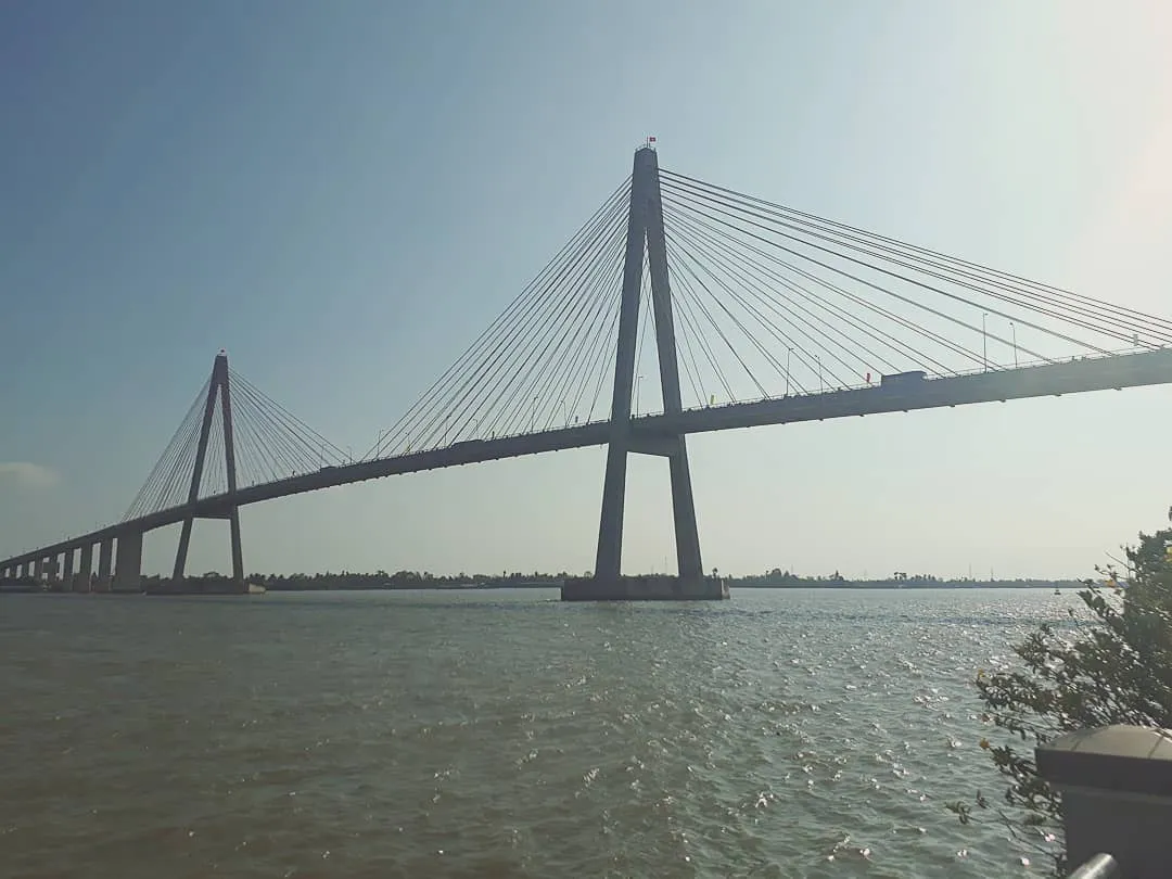 Famous Rach Mieu Bridge