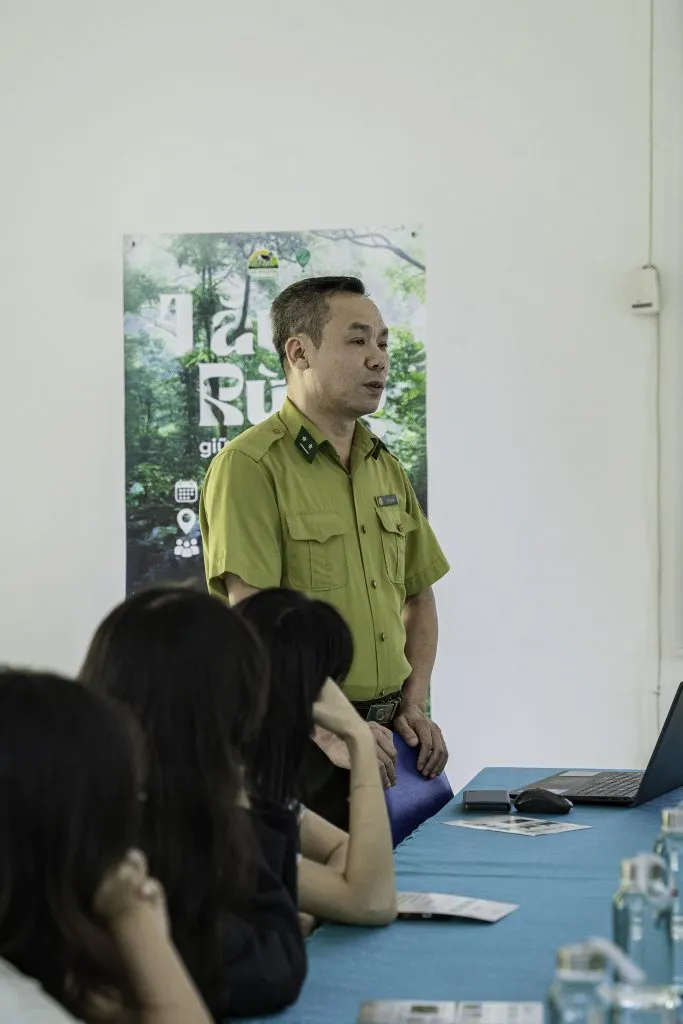 Chú Đỗ Hồng Hải chia sẻ lại nhiều câu chuyện xúc động trong thời gian công tác tại Vườn Quốc gia Cúc Phương