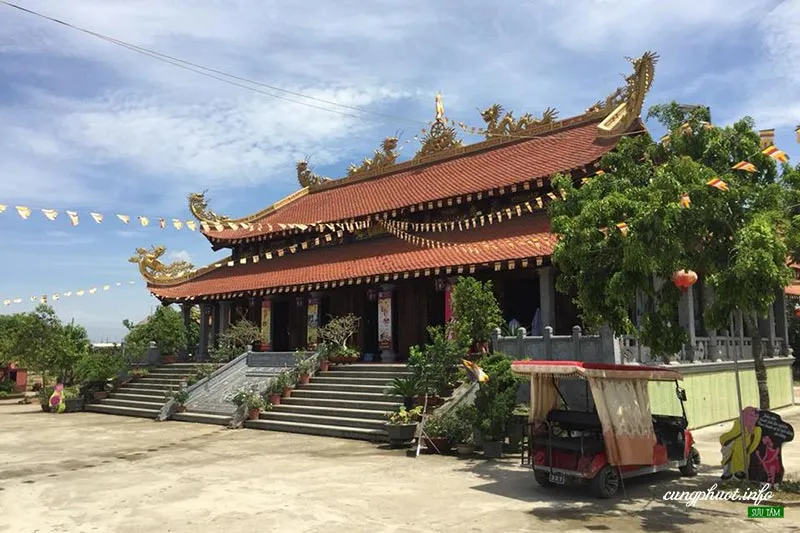 Ancient and sacred Hoi Long Pagoda