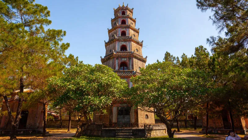 Ancient and serene Thien Mu Pagoda