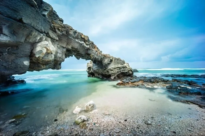 To Vo Gate, a famous tourist attraction and symbol of Ly Son Island