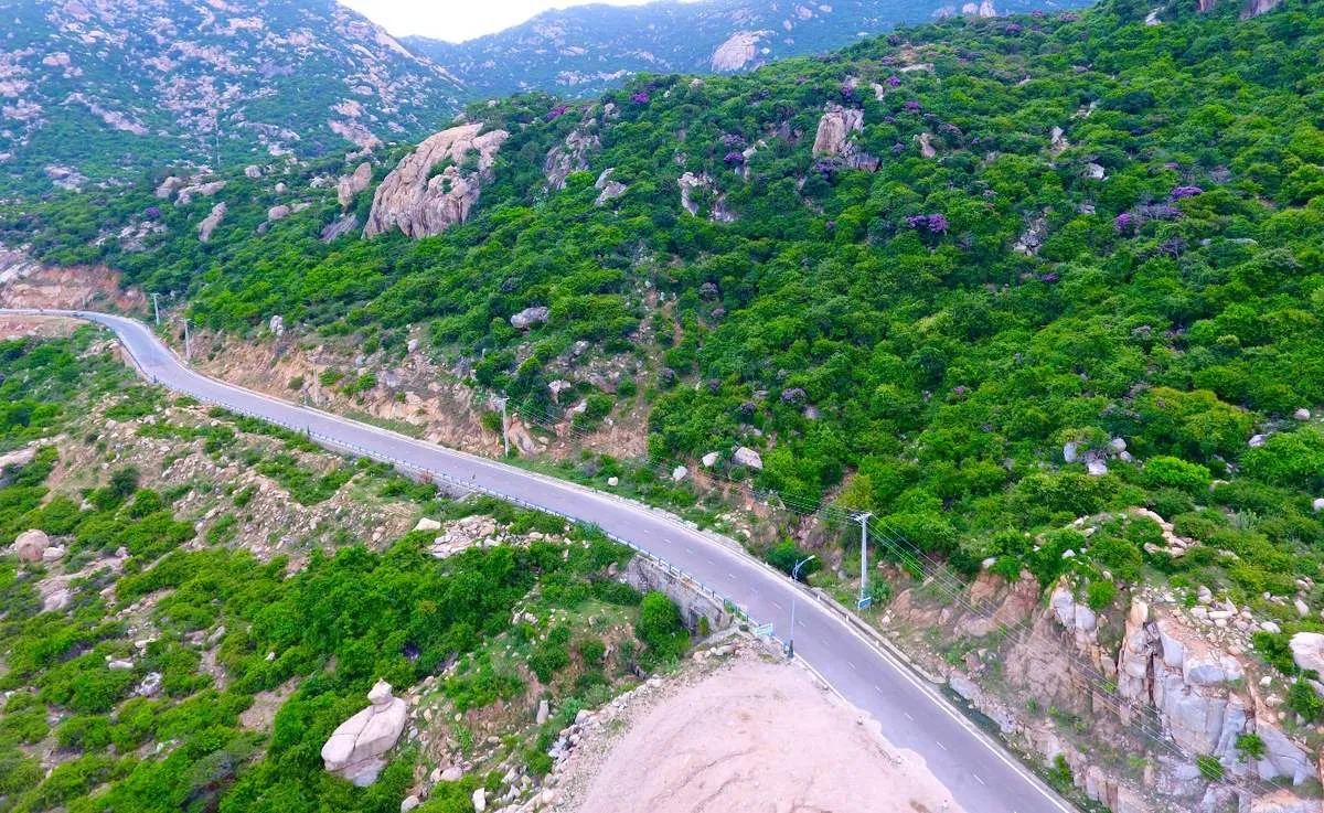 Route 701 Phan Rang - Ca Na coastal road with desolate and peaceful beauty