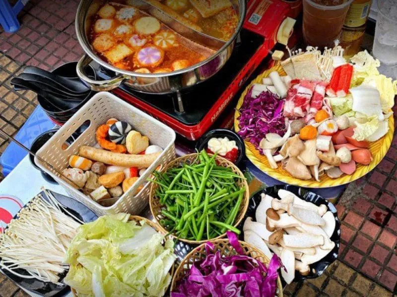 Weekend street food adventure in Tan Phu