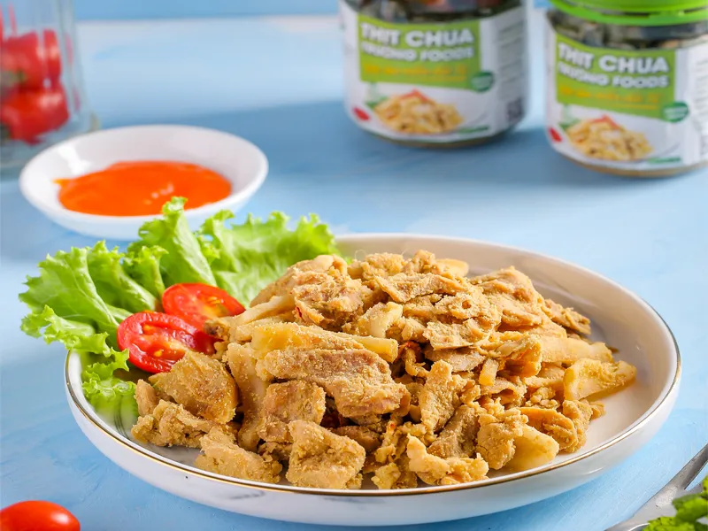 Đặc sản thịt chua Thanh Sơn Phú Thọ - Món ngon không thể bỏ lỡ