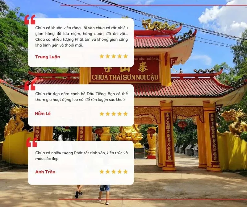 Visitor review about Thai Son Pagoda - Cau Mountain