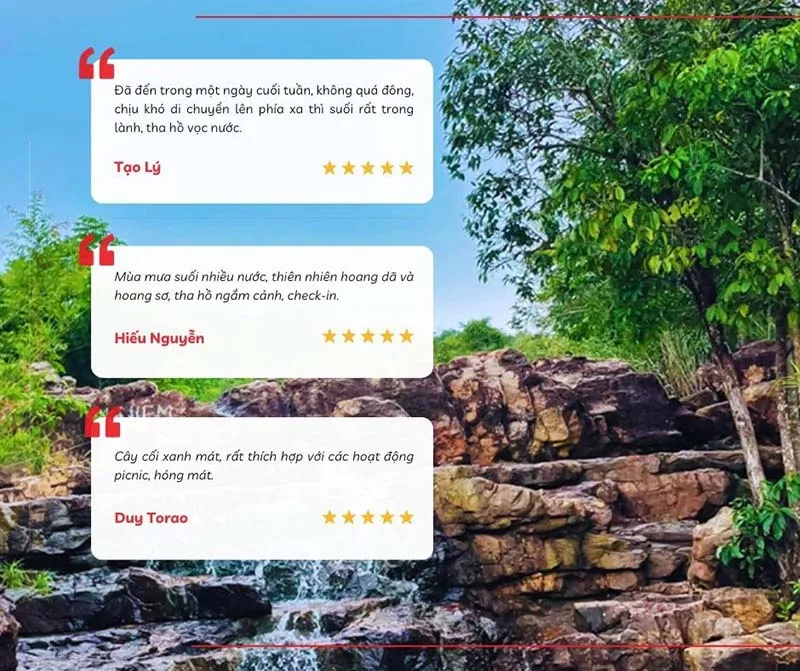 Positive review from a visitor about Truc Stream