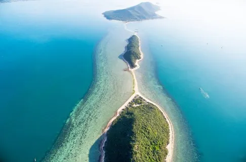 Diep Son Island Nha Trang from above