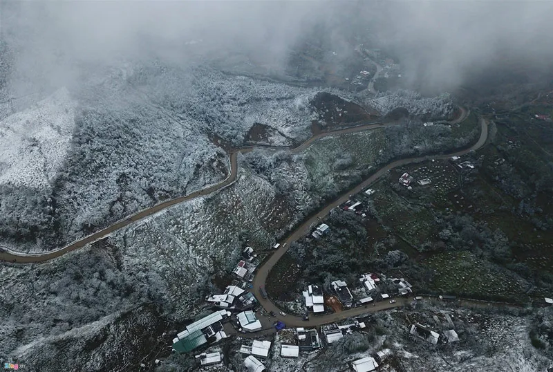 O Quy Ho Pass - ideal ice and snow hunting spot in Sapa winter