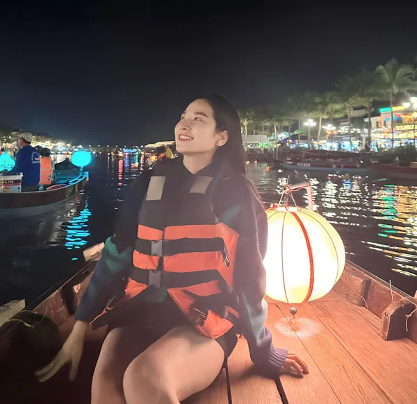 Boating on the Hoai River, an experience you can hardly find anywhere else