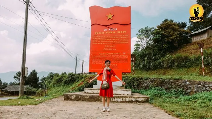 Historical site of Pha Din Pass