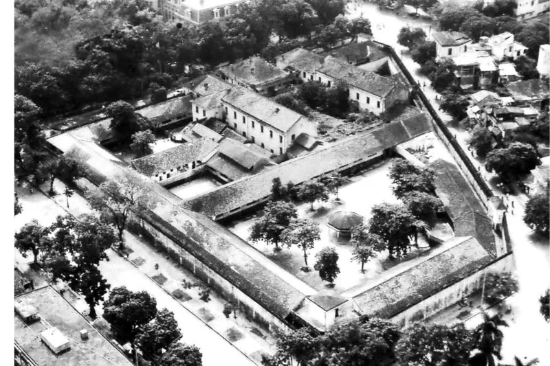 Hoa Lo Prison, a historical site in Hanoi where revolutionary soldiers were detained