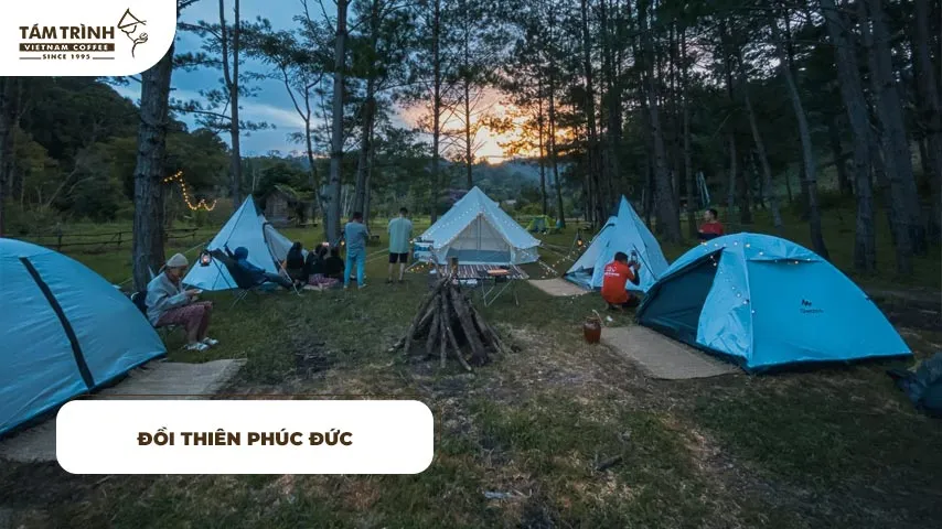 Đồi Thiên Phúc Đức địa điểm cắm trại lý tưởng cho phượt thủ