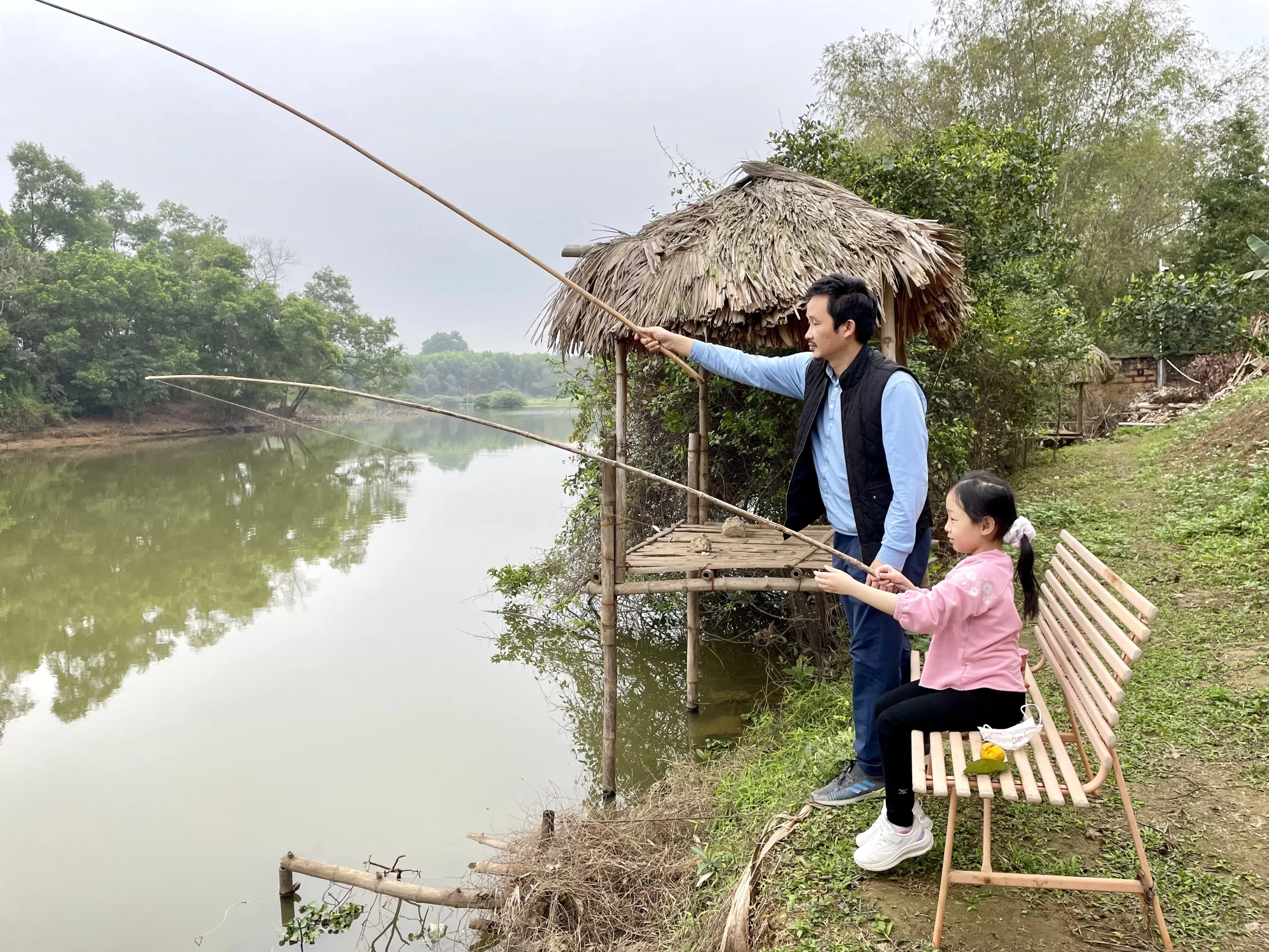 Du lịch xanh giúp các thành viên trong gia đình xích lại gần nhau hơn.